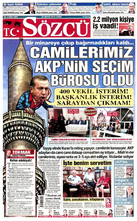 turkiye gazeteleri basliklari